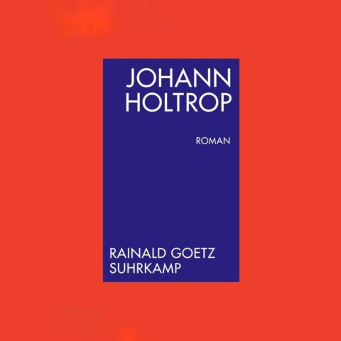 Cover / Umschlag Rainald Goetz, Johann Holtrop